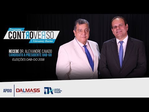 Giovanny Bueno Recebe Dr. Alexandre Caiado – Candidato a Presidente OAB-GO