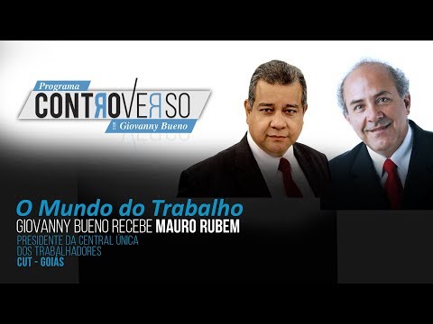 Giovanny Bueno – Recebe o Presidente da CUT – Goiás, Mauro Rubem