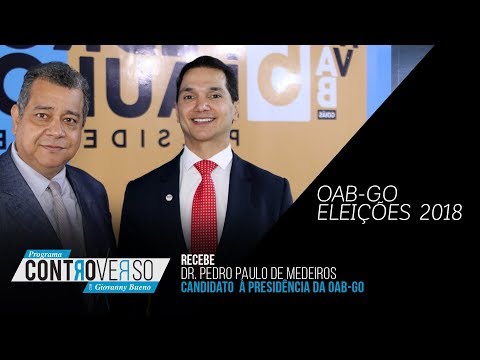 Giovanny Bueno recebe o Dr. Pedro Paulo de Medeiros