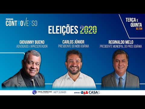 Programa ControVerso – Eleições 2020 (Episódio 02)
